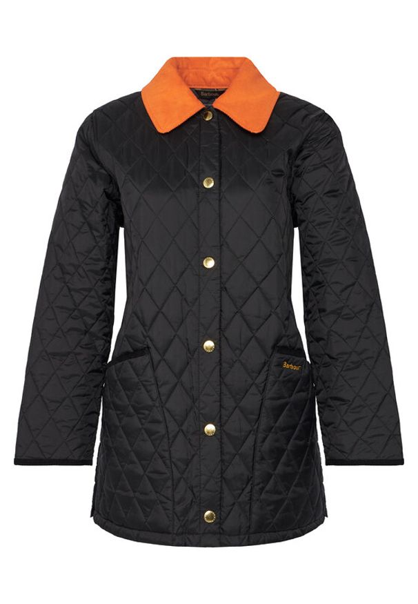 Barbour Kurtka przejściowa Liddesdale LQU1852BK12 Czarny Regular Fit. Kolor: czarny. Materiał: syntetyk