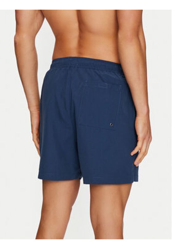 Mustang Szorty kąpielowe Oceanside 1015247 Granatowy Regular Fit. Kolor: niebieski. Materiał: syntetyk