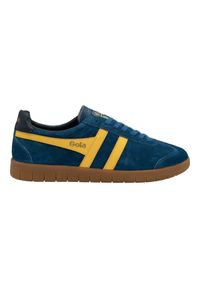 Buty do chodzenia męskie Gola Hurricane. Kolor: wielokolorowy. Materiał: zamsz, materiał. Szerokość cholewki: normalna. Sport: turystyka piesza