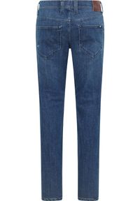 Męskie Spodnie Jeansowe Mustang Style Oregon Slim Denim Blue 1015507 5000 882 #4