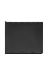 Calvin Klein Portfel męski Ck Smooth Trifold W/ Coin LV04D1103G Czarny. Kolor: czarny. Materiał: skóra #3