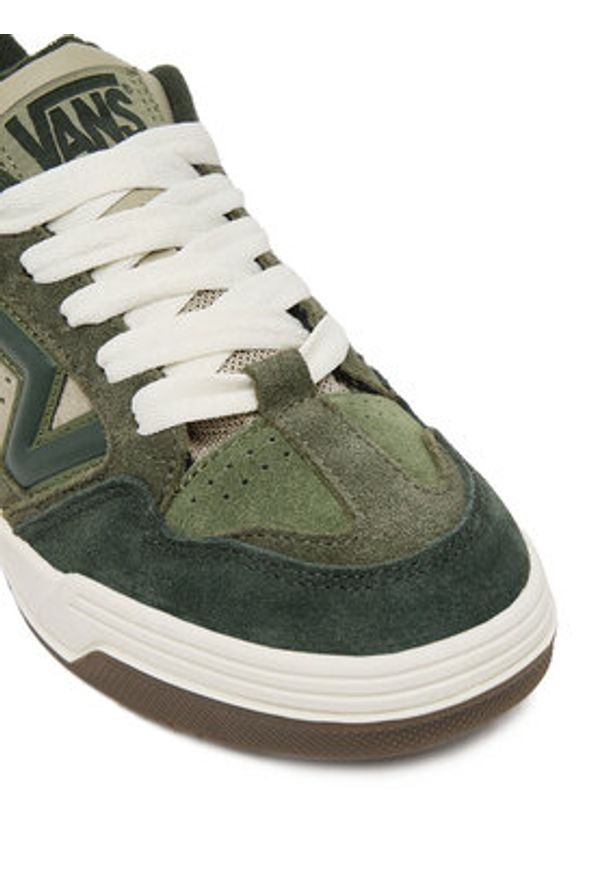 Vans Sneakersy Upland VN000D6FBGK1 Khaki. Kolor: brązowy. Materiał: skóra, zamsz