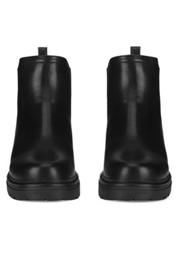 Jenny Fairy Botki WYL3848-3 Czarny. Kolor: czarny. Materiał: skóra