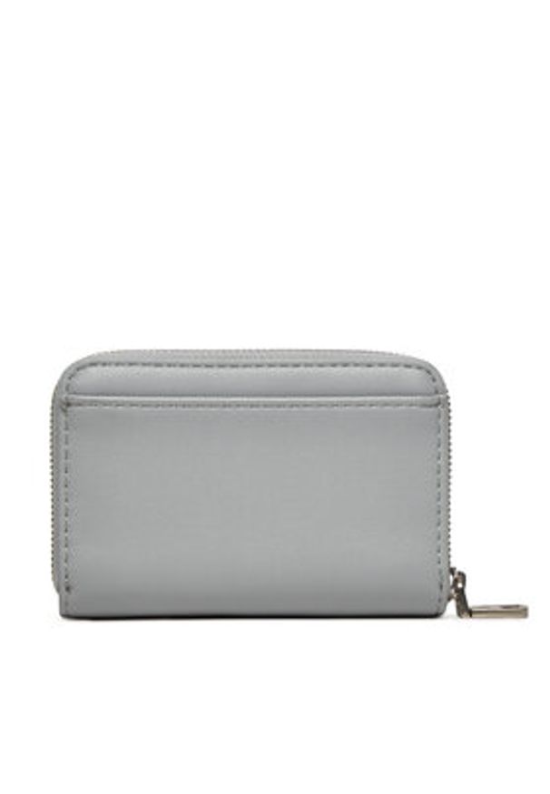 Calvin Klein Jeans Portfel Sculpted Med Zip Around Mono K60K612255 Szary. Kolor: szary. Materiał: skóra