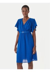 Artigli Sukienka koktajlowa ACAB004967 Niebieski Regular Fit. Kolor: niebieski. Materiał: syntetyk. Styl: wizytowy #1