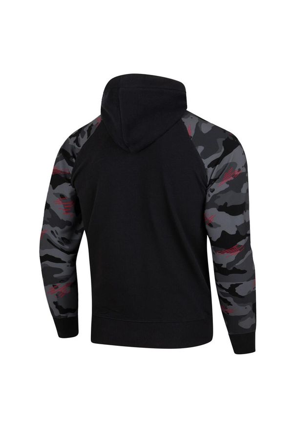 Bluza z kapturem męska EXTREME HOBBY RIVAL. Typ kołnierza: kaptur. Kolor: zielony, wielokolorowy, czarny, brązowy. Materiał: bawełna, poliester