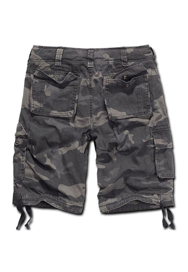Szorty bushcraft męskie Brandit Urban Legend Vintage Dark Camo. Kolor: zielony, szary, brązowy, wielokolorowy. Długość: krótkie. Sezon: lato