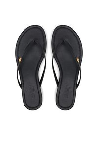Lauren Ralph Lauren - LAUREN RALPH LAUREN Japonki Raquel 802953931001 Czarny. Kolor: czarny. Materiał: skóra