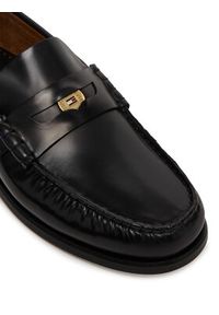TOMMY HILFIGER - Tommy Hilfiger Mokasyny Hilfiger Penny Patent Lth Loafer FM0FM05687 Granatowy. Kolor: niebieski. Materiał: skóra #3