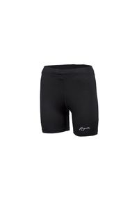 ROGELLI - Spodenki do biegania damskie Rogelli MULGA, czarne. Kolor: czarny, wielokolorowy, różowy. Sezon: lato #1