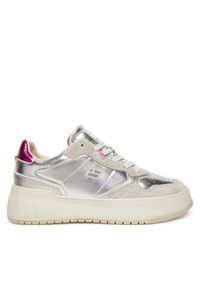 D.Franklin Sneakersy DFSH321095 Srebrny. Kolor: srebrny. Materiał: skóra #1