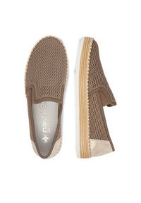 Rieker Espadryle CEO-L7873-64 Szary. Kolor: szary. Materiał: materiał #8