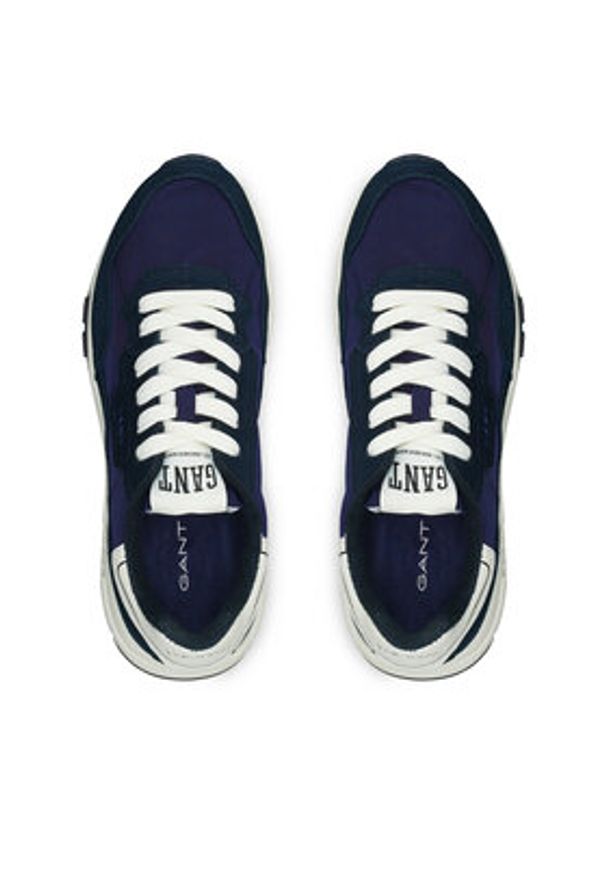 GANT - Gant Sneakersy 32631245 Granatowy. Kolor: niebieski. Materiał: skóra, zamsz