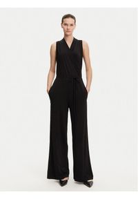 Weekend Max Mara Kombinezon Genzana 2515641012 Czarny Relaxed Fit. Kolor: czarny. Materiał: wiskoza #1