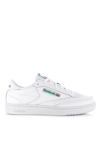 Buty do chodzenia męskie Reebok Club C White. Zapięcie: sznurówki. Kolor: biały. Materiał: materiał, skóra. Szerokość cholewki: normalna. Model: Reebok Club. Sport: turystyka piesza