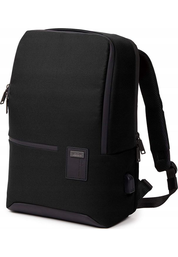 Plecak Lexon Lexon Track Double 14" Laptop Backpack Black LN2403N