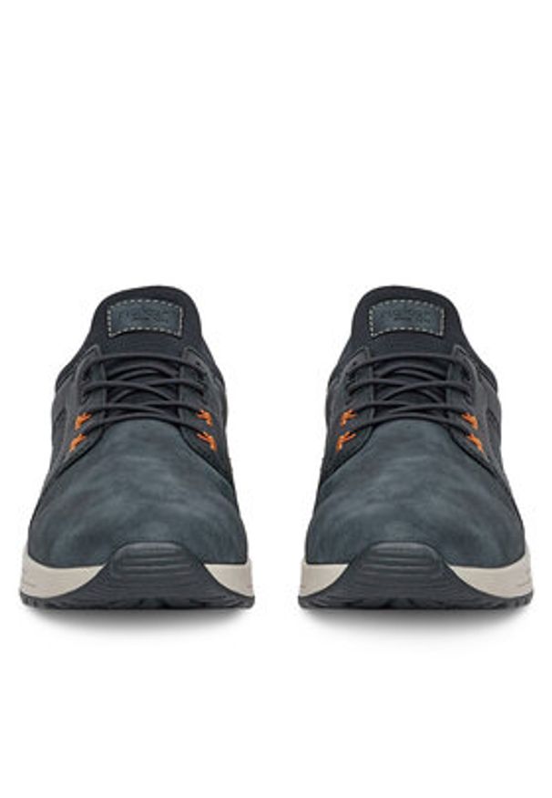 Rieker Sneakersy B1053-14 Granatowy. Kolor: niebieski. Materiał: skóra