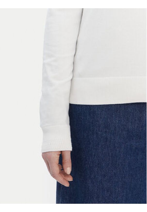 TOMMY HILFIGER - Tommy Hilfiger Sweter WW0WW42049 Biały Regular Fit. Kolor: biały. Materiał: syntetyk