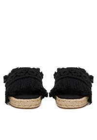 DeeZee Espadryle S294 Czarny. Kolor: czarny. Materiał: materiał #3