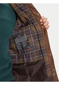 Barbour Kurtka przejściowa Ashby MWX0339BR31 Brązowy Regular Fit. Kolor: brązowy. Materiał: bawełna #4