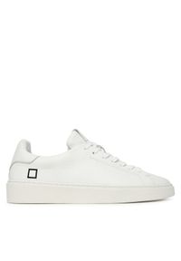 D.A.T.E. Sneakersy Levante Mono M431-LV-MN Biały. Kolor: biały. Materiał: skóra