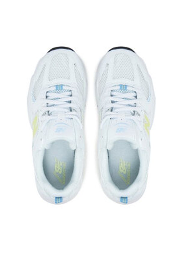 New Balance Sneakersy GR530SN Biały. Kolor: biały. Materiał: materiał