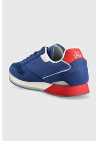 U.S. Polo Assn. sneakersy NOBIL kolor niebieski. Nosek buta: okrągły. Zapięcie: sznurówki. Kolor: niebieski. Materiał: guma #2