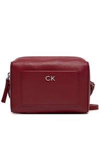 Calvin Klein Torebka Ck Daily Camera Bag Pebble K60K612274 Czerwony. Kolor: czerwony. Materiał: skórzane #1