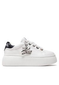 Karl Lagerfeld - Sneakersy KARL LAGERFELD. Kolor: biały #1