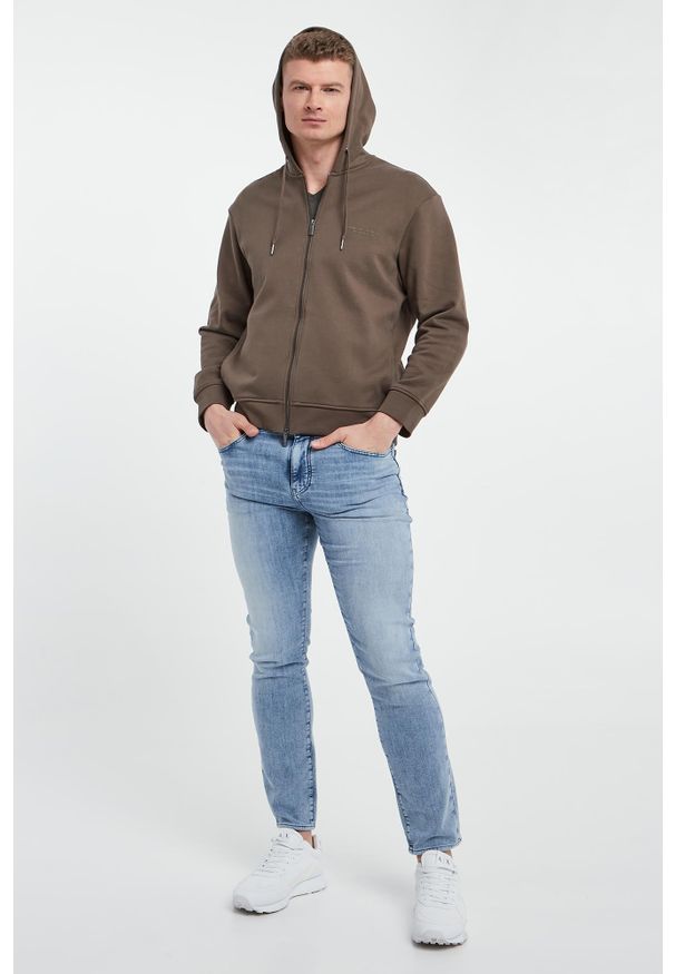 Armani Exchange - Bluza męska z kapturem ARMANI EXCHANGE. Typ kołnierza: kaptur