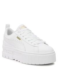 Puma Sneakersy Mayze Lth Jr 384527 Biały. Kolor: biały. Materiał: skóra #4