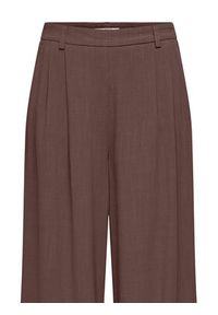 only - ONLY Spodnie materiałowe Lemmia 15370398 Brązowy Regular Fit. Kolor: brązowy. Materiał: wiskoza #3