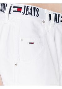 Tommy Jeans Jeansy Daisy DW0DW15532 Biały Baggy Fit. Kolor: biały