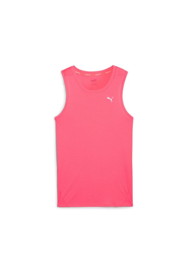 Damski tank top Puma. Kolor: różowy. Długość rękawa: bez rękawów. Sport: bieganie