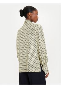 TOMMY HILFIGER - Tommy Hilfiger Bluzka WW0WW42294 Żółty Relaxed Fit. Kolor: żółty. Materiał: wiskoza #4