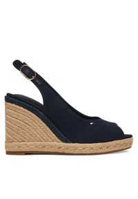 TOMMY HILFIGER - Espadryle Tommy Hilfiger. Kolor: niebieski #1