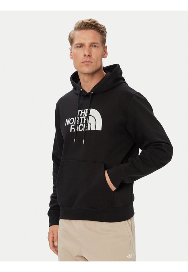 The North Face Bluza Tnf Essential Drew Peak NF0A8FDA Czarny Regular Fit. Kolor: czarny. Materiał: bawełna
