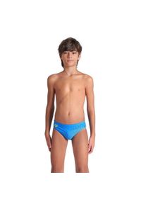 Kąpielówki Arena Dim Light Swim Briefs Junior. Kolor: niebieski. Materiał: materiał