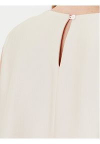 Eleh Bluzka ESS250048 Écru Regular Fit. Materiał: syntetyk