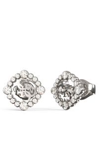 Guess Kolczyki JUBE04 645JW Srebrny. Materiał: metalowe. Kolor: srebrny