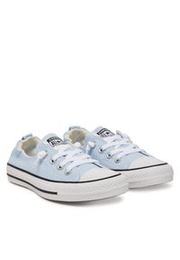 Converse Trampki Chuck Taylor All Star Shoreline Slip A12597C Błękitny. Kolor: niebieski. Materiał: materiał #5