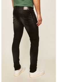 Pepe Jeans - Jeansy Finsbury. Kolor: czarny. Materiał: bawełna, poliester, denim, elastan #3