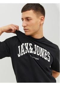 Jack & Jones - Jack&Jones T-Shirt Josh 12236514 Czarny Relaxed Fit. Kolor: czarny. Materiał: bawełna