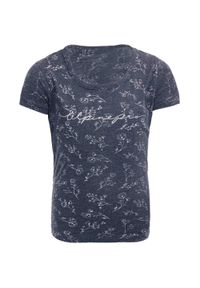 ALPINE PRO - Stylowy T-shirt dla dzieci Alpine Pro Guarro z bawełny. Typ kołnierza: polo. Kolor: zielony. Materiał: bawełna. Sezon: lato. Styl: elegancki