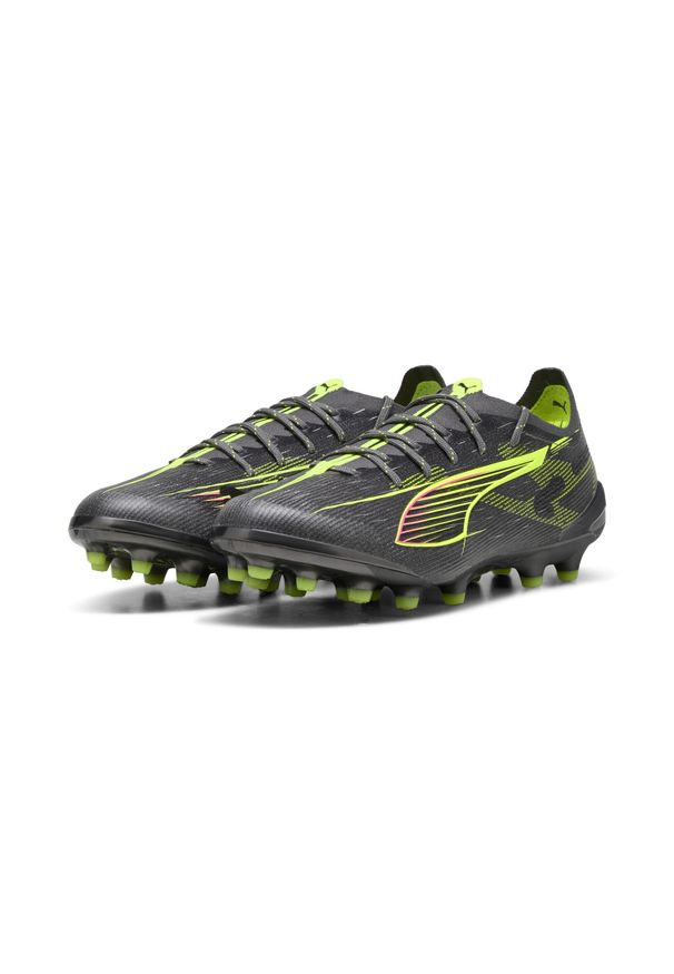 Puma - Buty piłkarskie ULTRA 5 ULTIMATE AG PUMA. Kolor: różowy, niebieski, wielokolorowy, żółty. Sport: piłka nożna