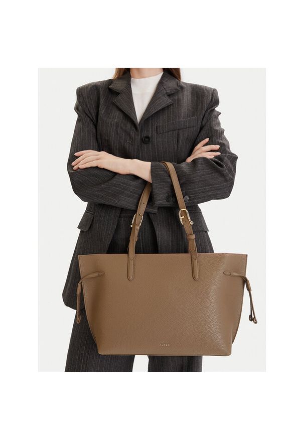 Torebka Furla. Kolor: brązowy