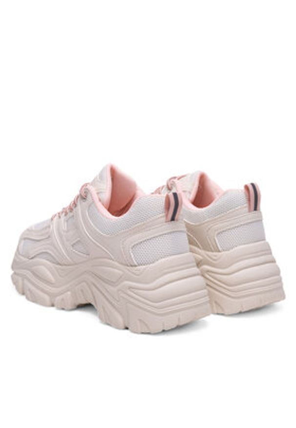 DeeZee Sneakersy WSS21557-01 Écru. Materiał: materiał, syntetyk