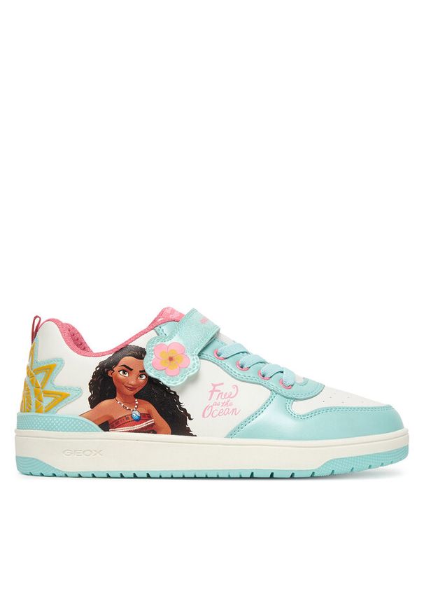 Sneakersy Geox. Wzór: kolorowy