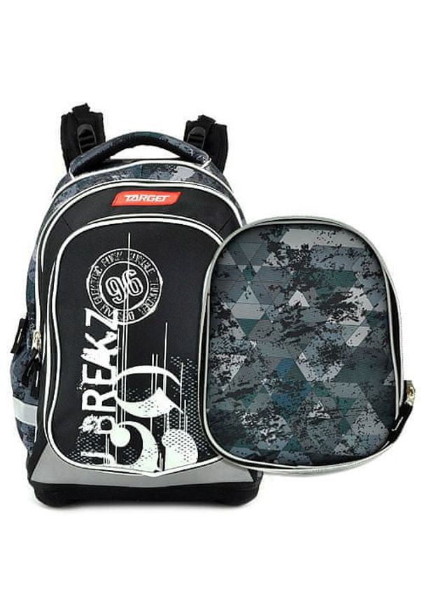 Target Docelowy plecak szkolny, 96, czarny. Kolor: czarny