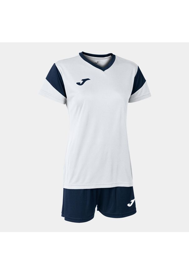 Zestaw piłkarski damski Joma Phoenix. Kolor: wielokolorowy, niebieski, biały. Sport: piłka nożna